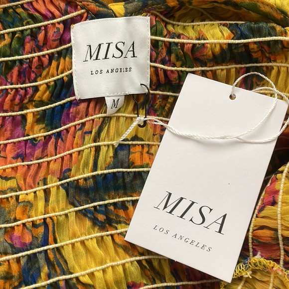 MISA LOS ANGELES Floral Print Midi Length Skirt and Top. Never been worn - Picture 3 of 5